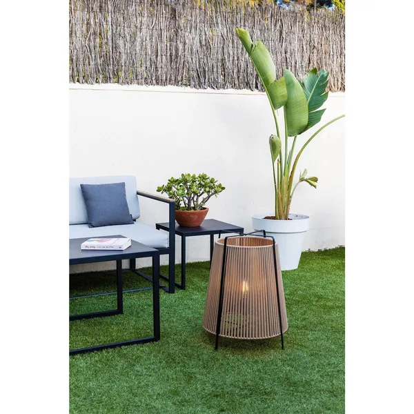 AKANE Schwarz Stehlampe Beige/ Matt