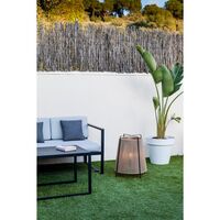 AKANE Schwarz Stehlampe Beige/ Matt