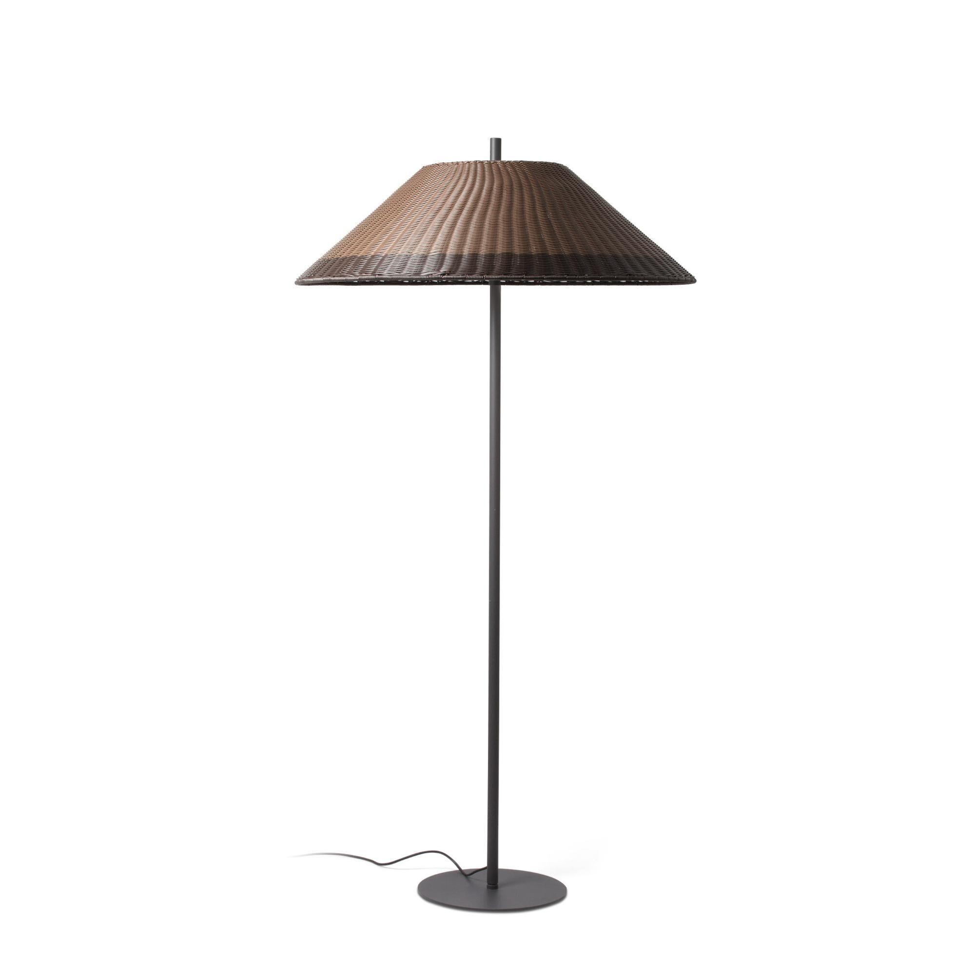 SAIGON OUT 2M W100 Gulvlampe Gr/Brun