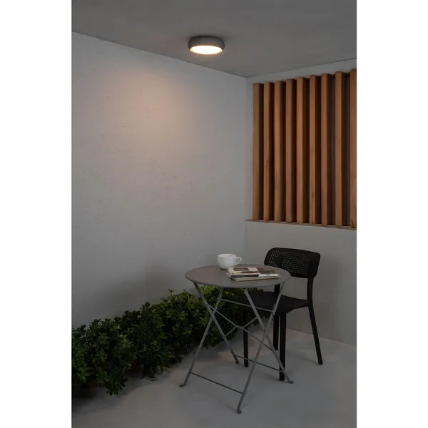ANGA 240 Outdoor Ceiling Light Dark Grey