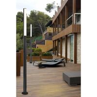 BERET 1800 Outdoor Lamp Dark Gray