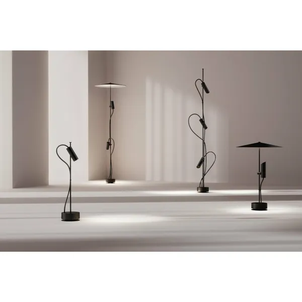 CLAP 512 Udendørslampe Sort