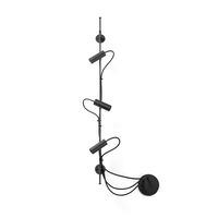 CLAP RULER Outdoor Wall/ Ceiling Light Black