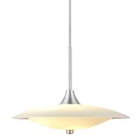 Baroni Lampa Wisząca Ø40 Opal/ Aluminiowy