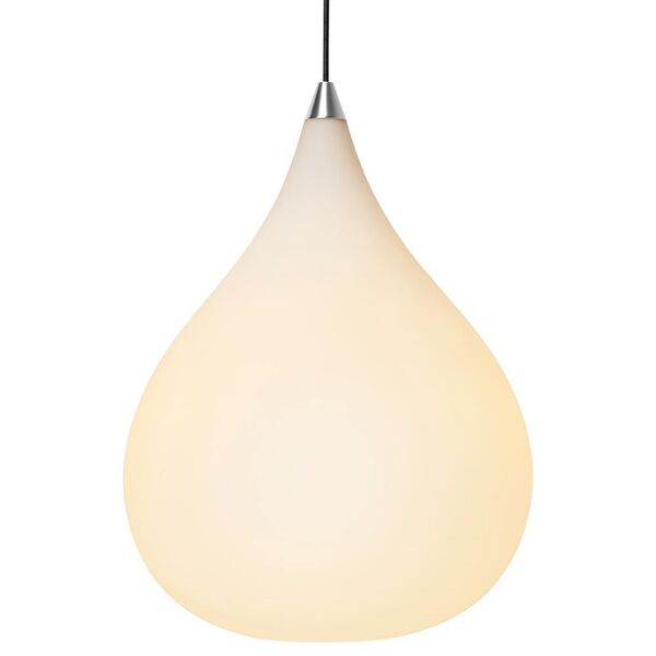 Drops Taklampe Ø38 Opal Glass/Aluminium