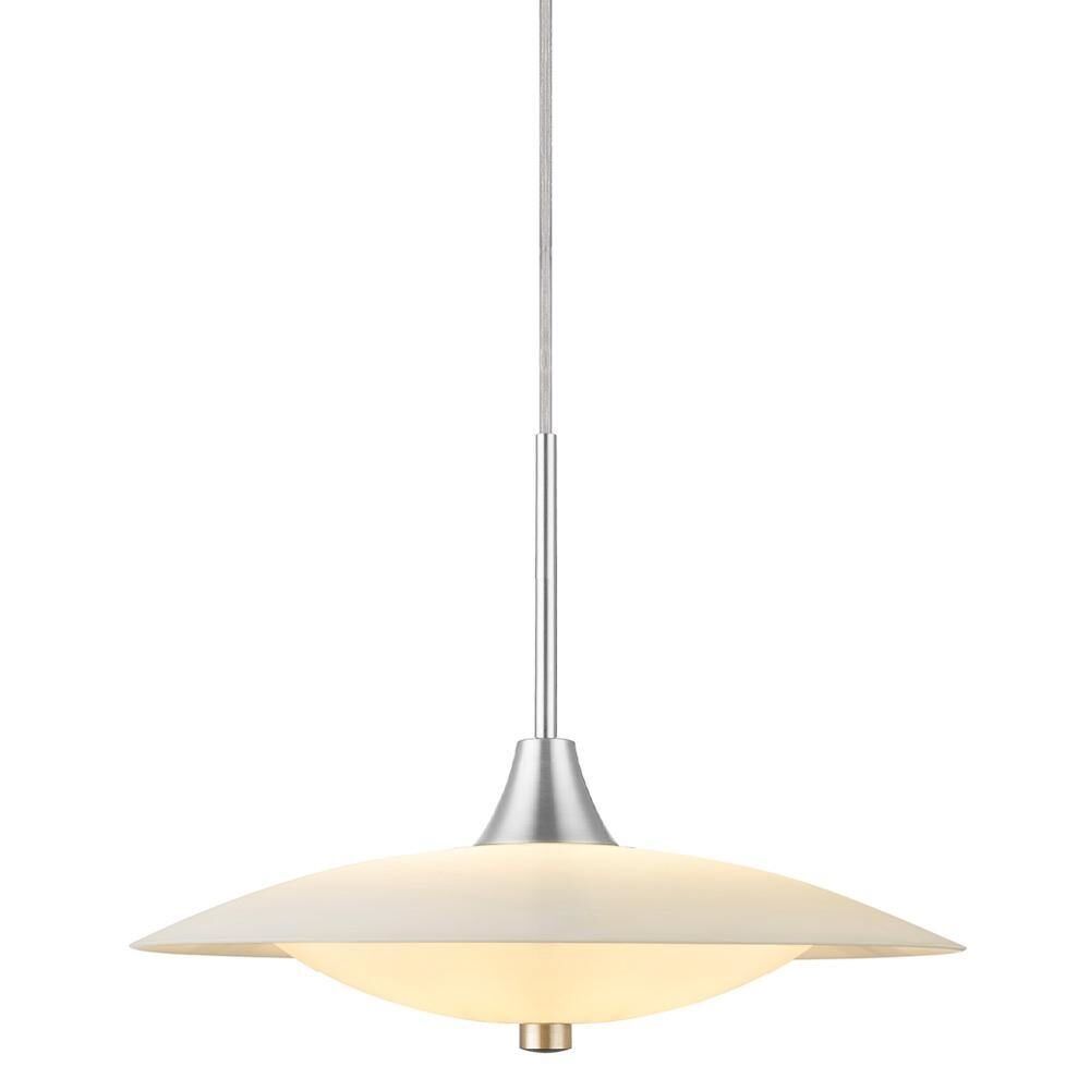 Baroni Taklampa &Oslash;35 Opal/ Aluminium