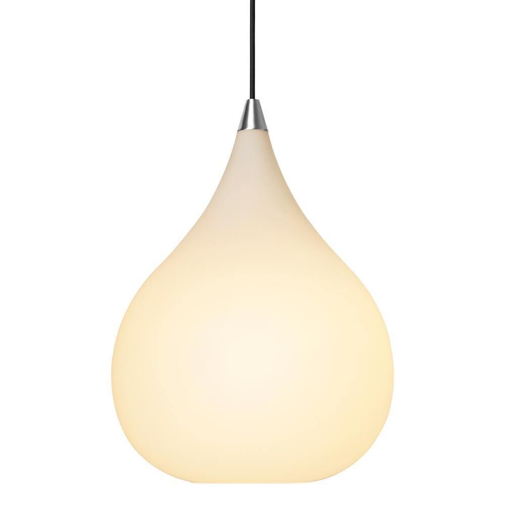 Drops Pendel 30 Opal Glas / Aluminium