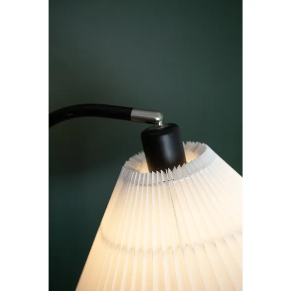Medina Gulvlampe Hvid/Sort