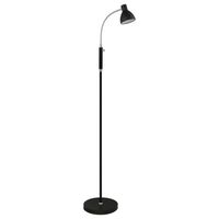 Hudson Gulvlampe Sort