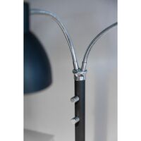 Hudson Gulvlampe 2-arme Sort