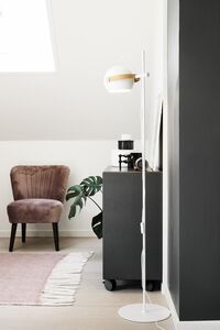 D.C Gulvlampe Ø18 Sort/Eg