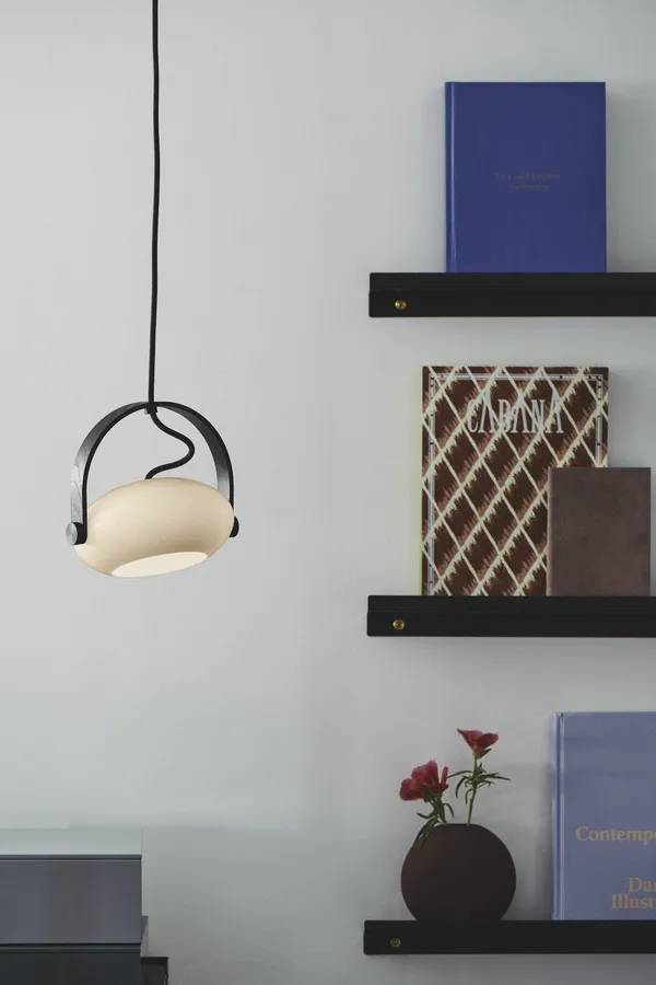 DC Pendant Ø18 Black/ Oak