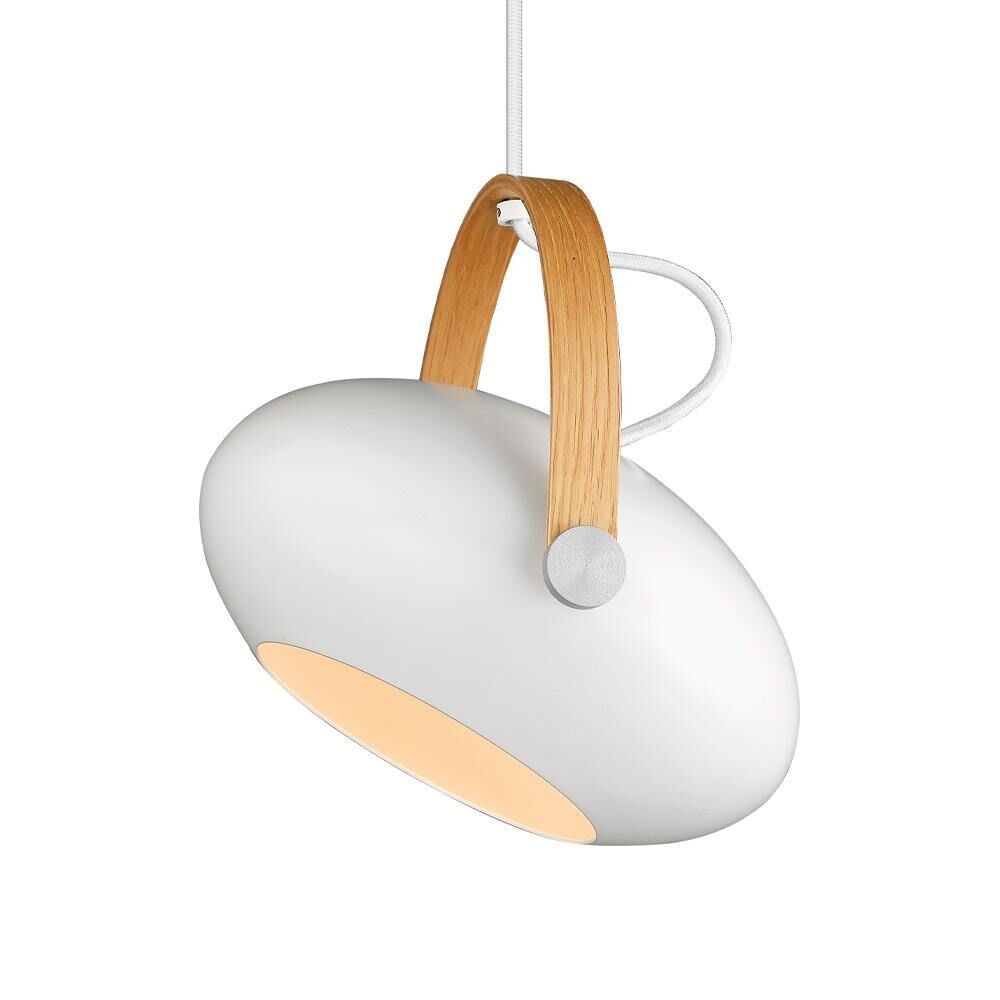 DC Taklampa &Oslash;26 Vit/Ek