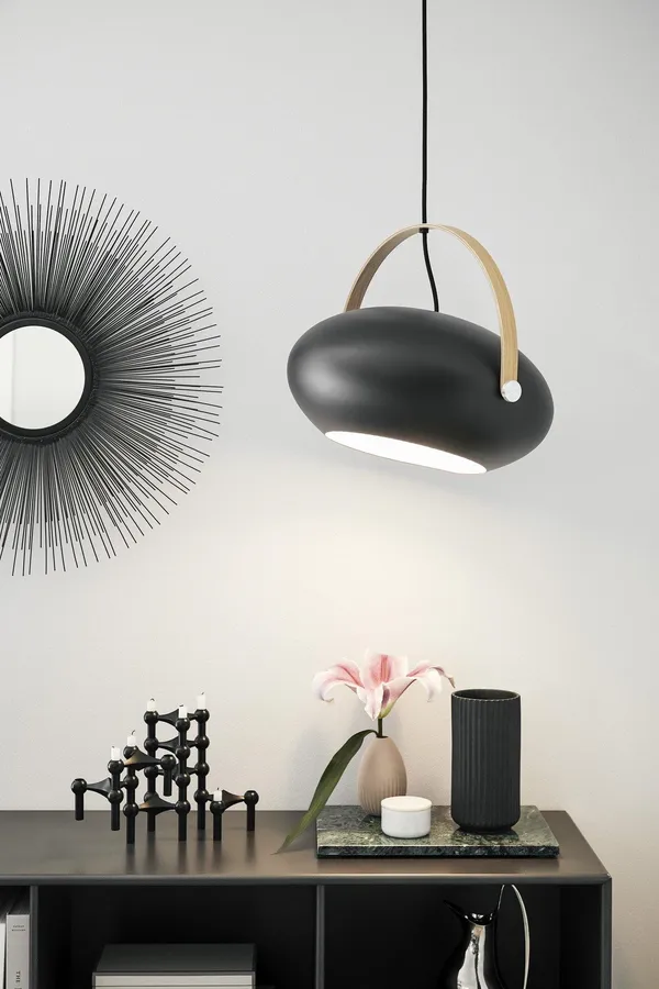 DC Pendant Ø40 White/Oak