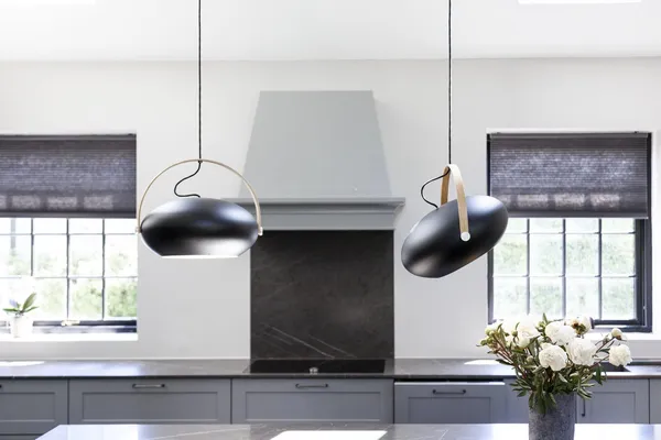 DC Pendant Ø40 Black/ Oak