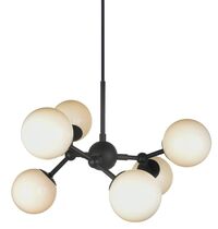 Atom Lysekrone Sort/ Opal