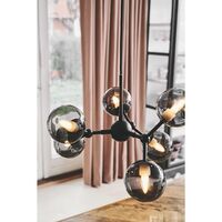 Atom Pendant Large Smoke/ Black