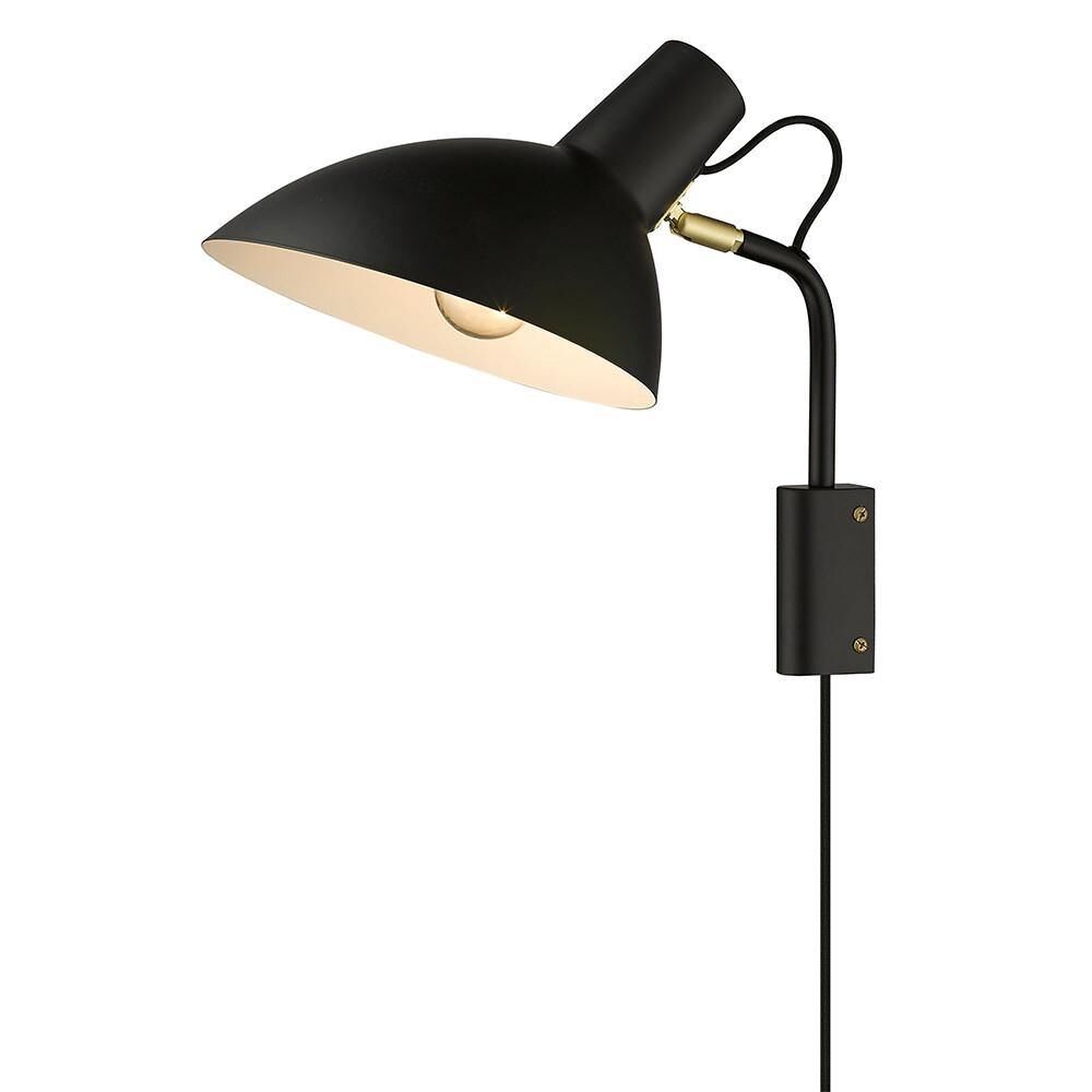 Metropole V&auml;gglampa Svart