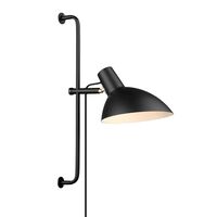 Metropole Grande Vegglampe Sort