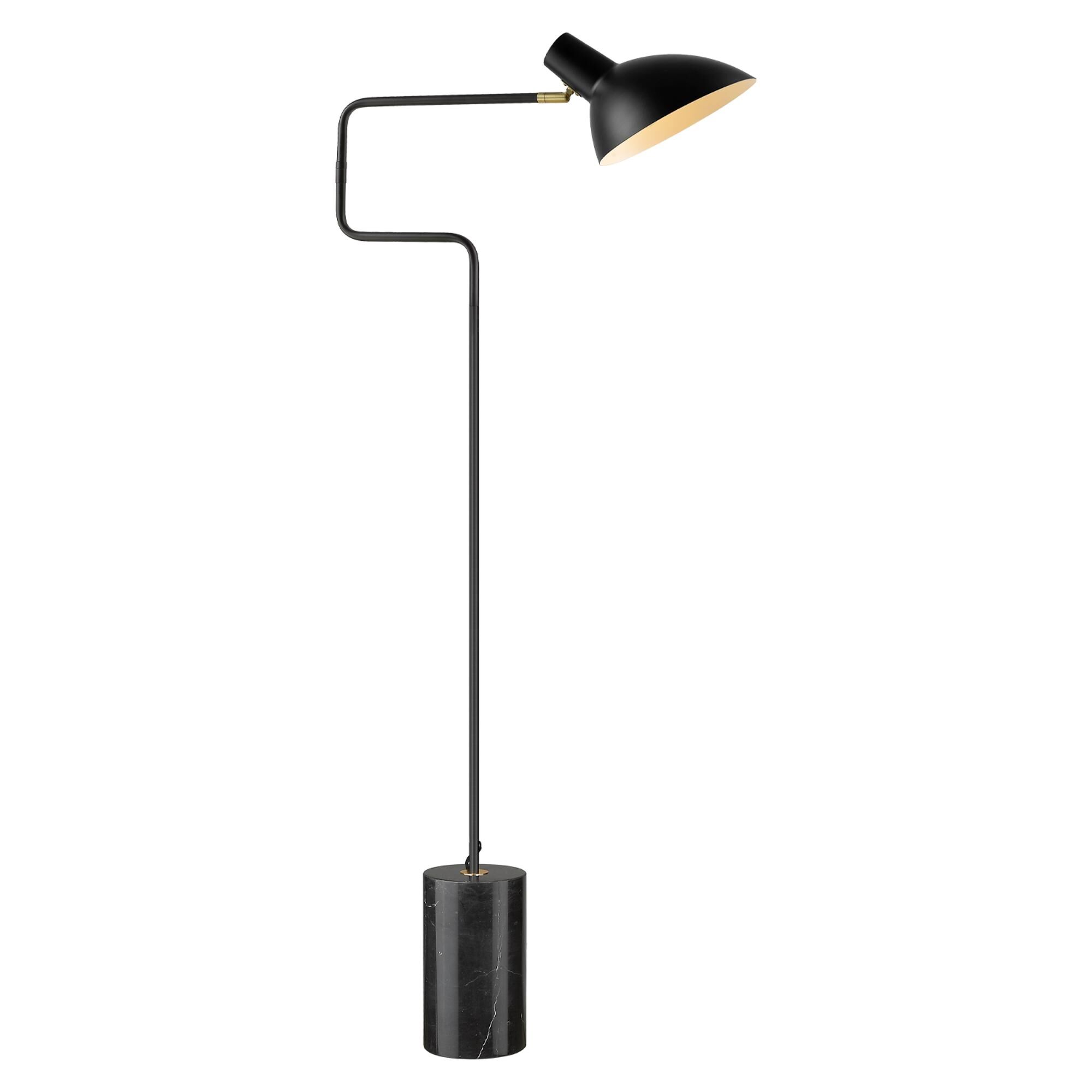 Metropole Deluxe Golvlampa Marmor/ Metall
