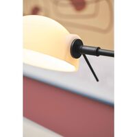 Copenhagen Wandlampe mit Arm, Antik