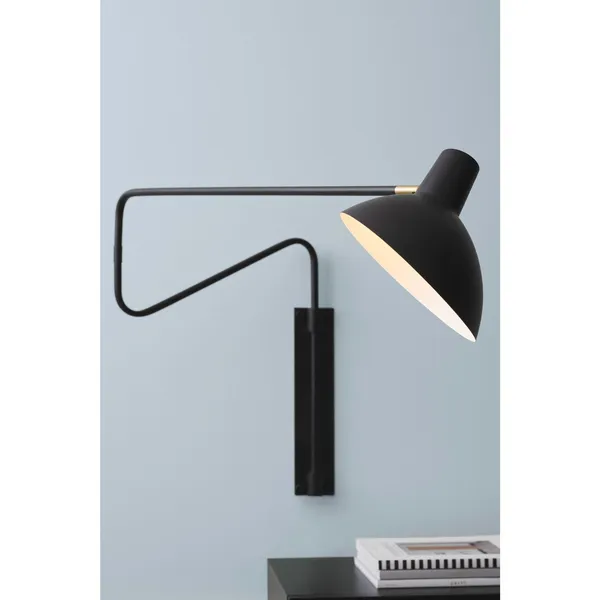 Metropole Deluxe Wandlampe, Klein, Metall