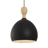 Dueodde Taklampe Ø30 Sort