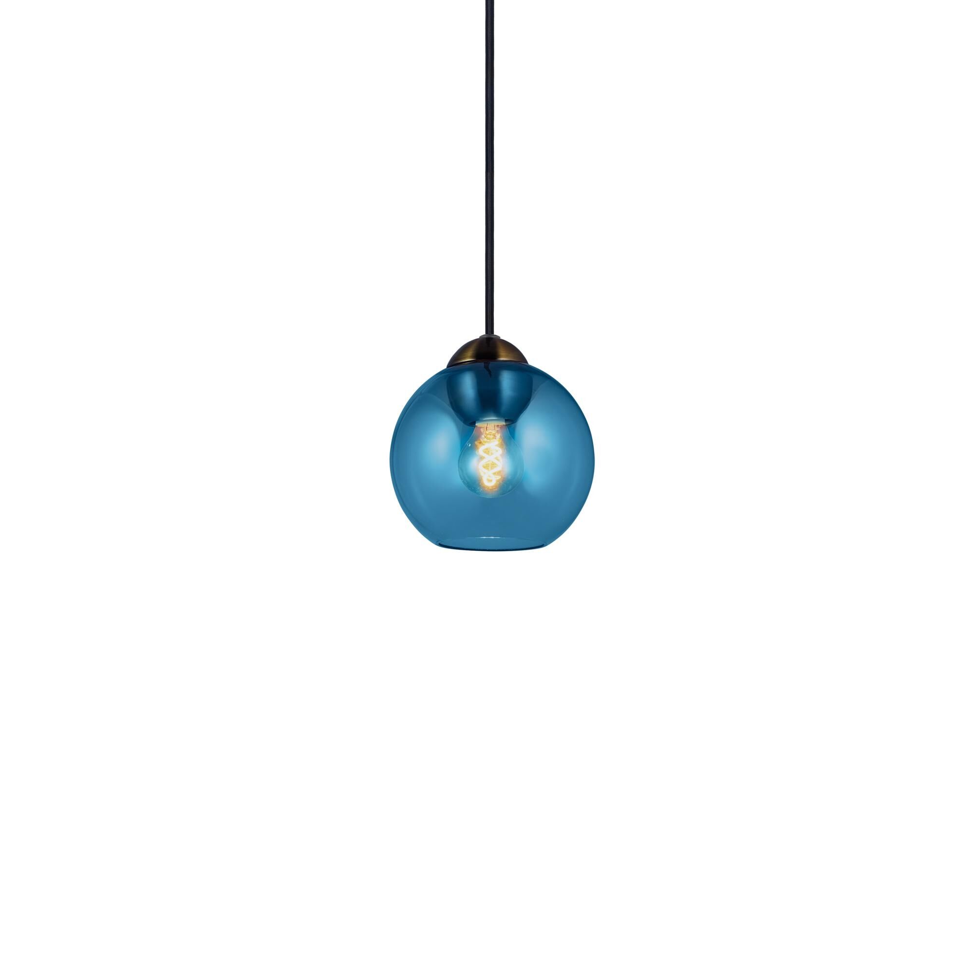 Bubbles Taklampa Mini &Oslash;14 Bl&aring;