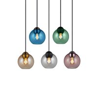 Bubbles Pendelleuchte Mini Ø14 Blau