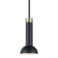 Torch Pendant Black/ Antique