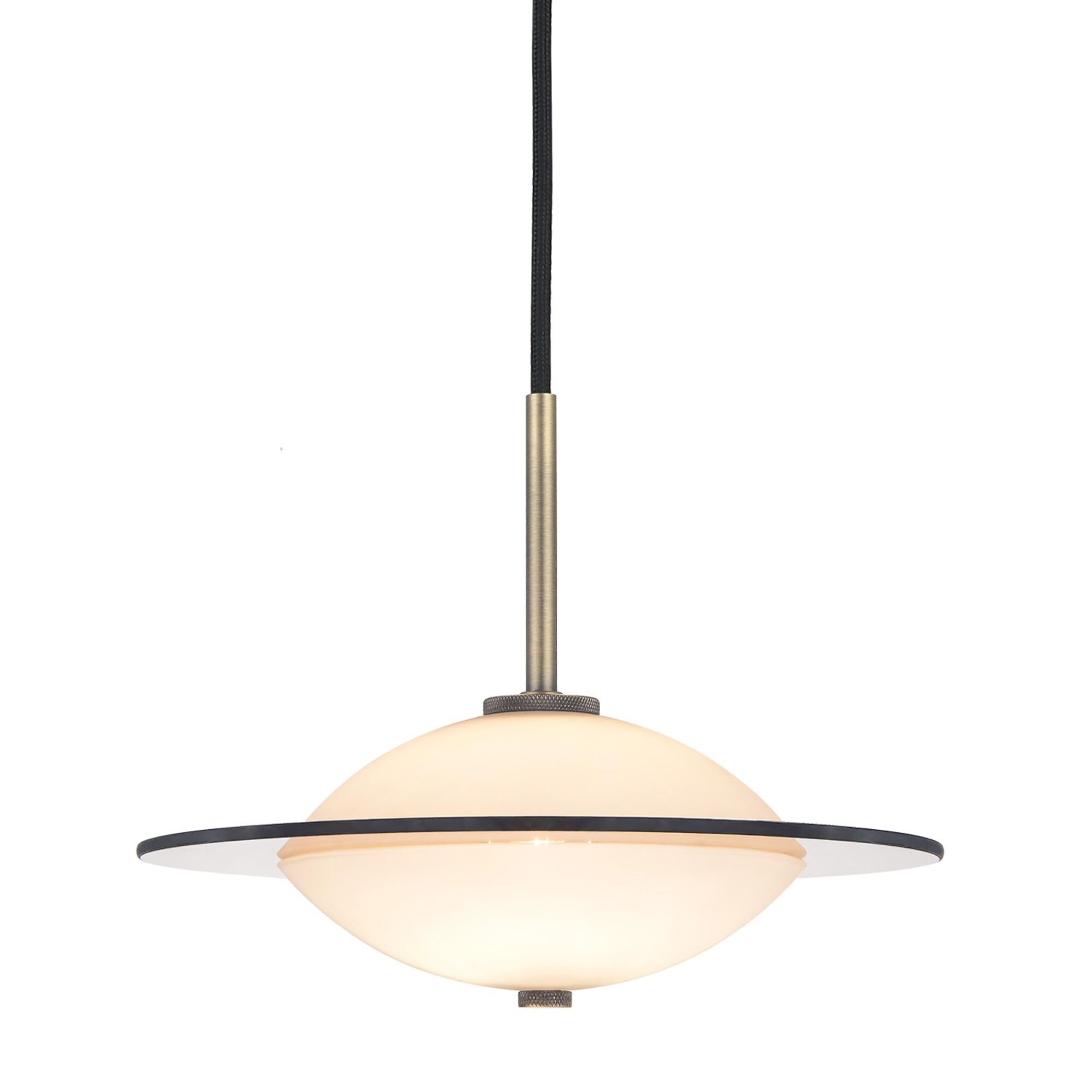 Orbit Taklampa &Oslash;24 Opal/Antik