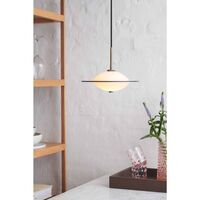 Orbit Pendant Ø24 Opal/Antique