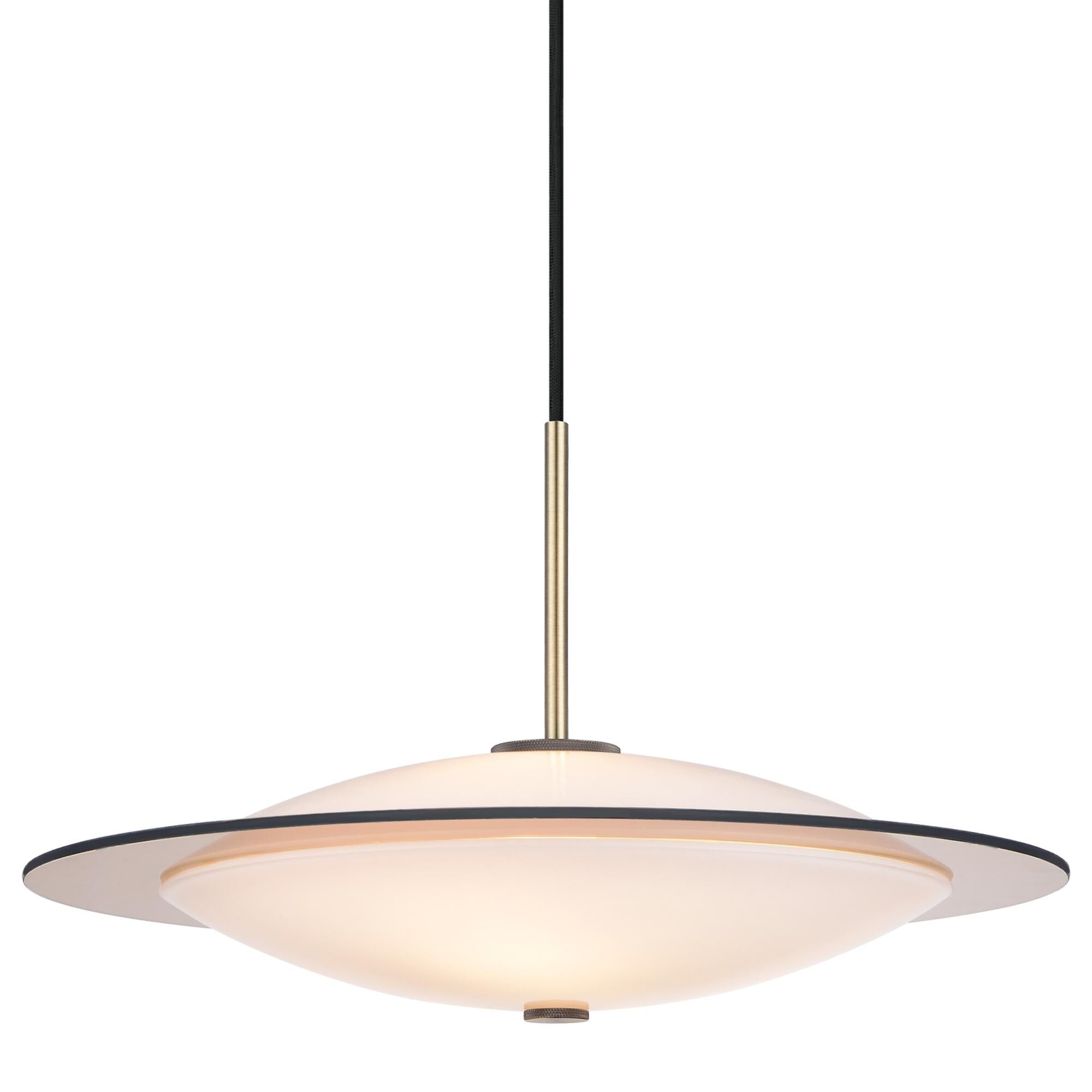 Orbit Taklampa &Oslash;40 Opal/Antik