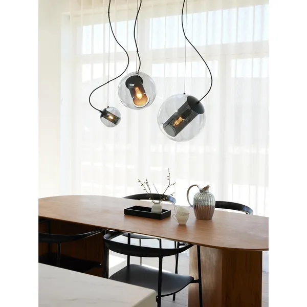 Forty-Five Pendelleuchte Ø35 Rauchglas