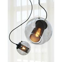 Forty-Five Pendelleuchte Ø35 Rauchglas