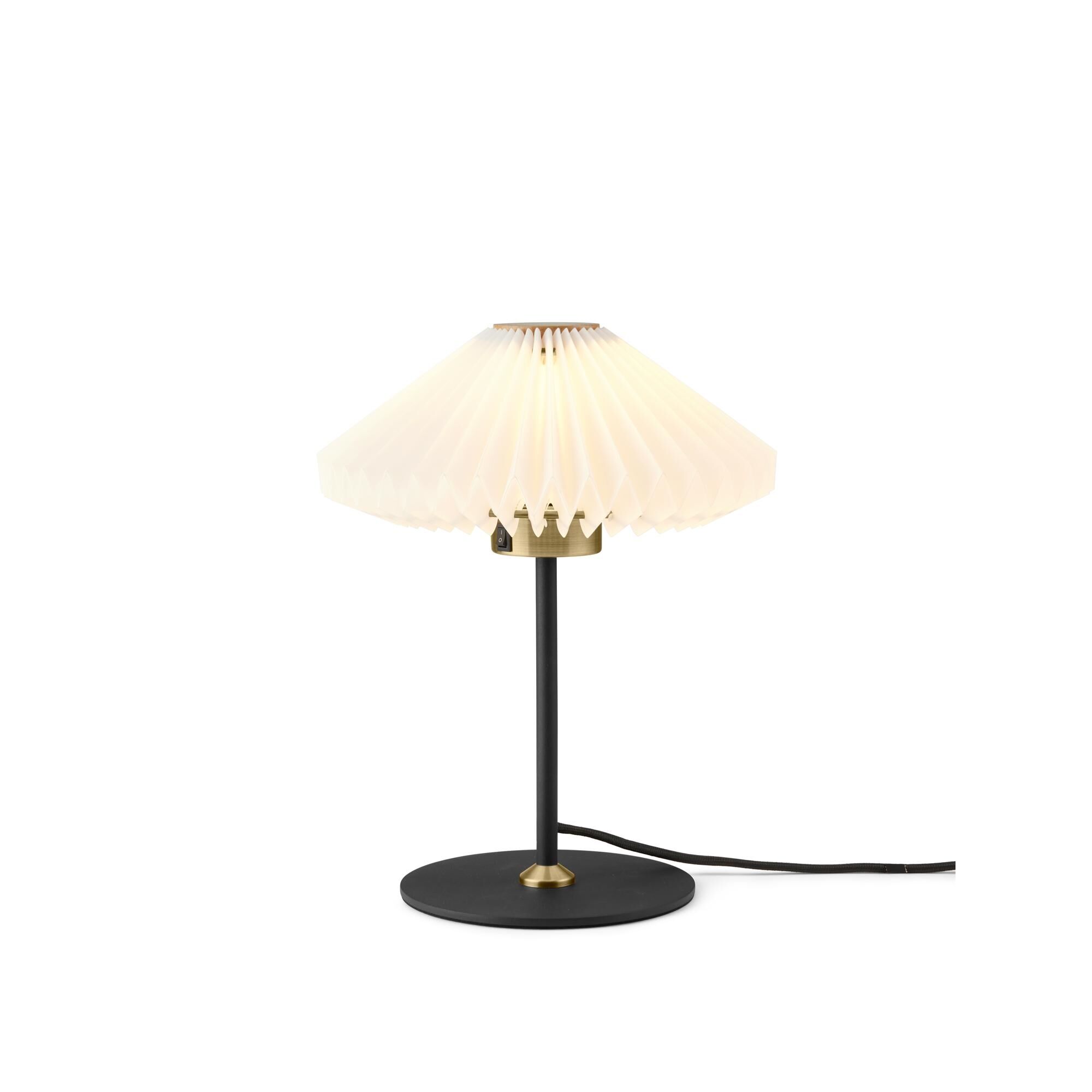Paris Bordslampa &Oslash;24 Ren Vit/ Svart