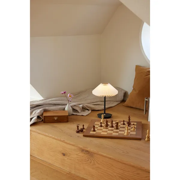 Paris Table Lamp Ø24 Clean White/Antique