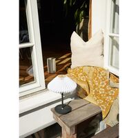 Paris Table Lamp Ø24 Clean White/Antique