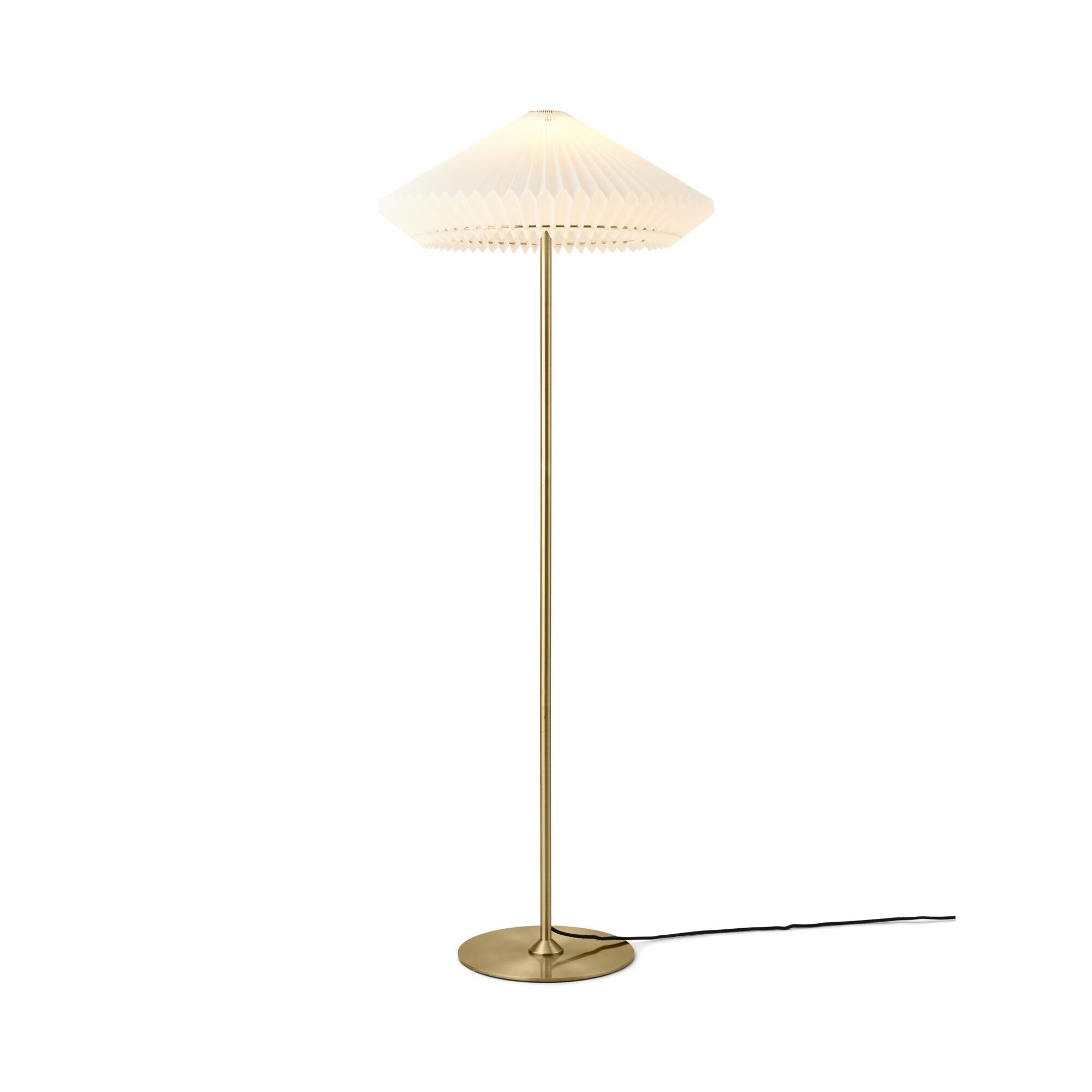 Paris Golvlampa &Oslash;56 Ren Vit/Antik