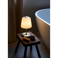 Room 49 Tragbare Lampe Ø15 Opal/Antik
