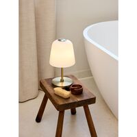 Room 49 Tragbare Lampe Ø15 Opal/Antik