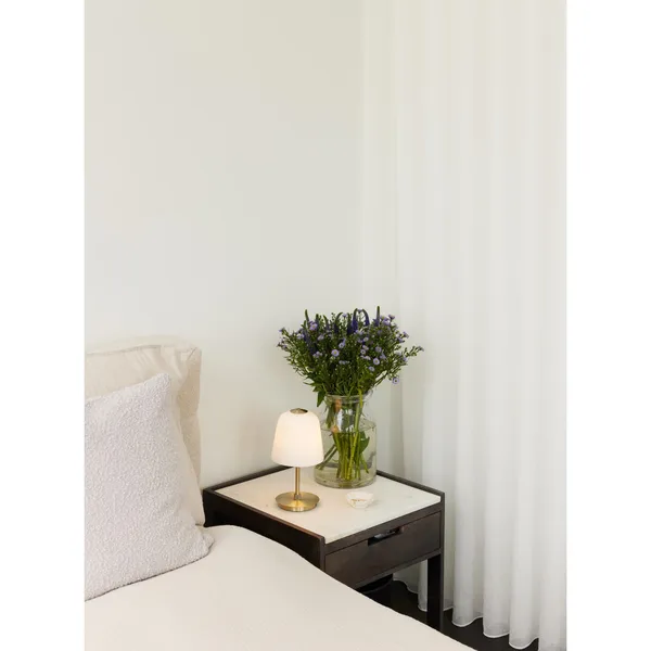 Room 49 Tragbare Lampe Ø15 Opal/Antik