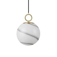 Stockholm Pendant Ø25 Marble Grey