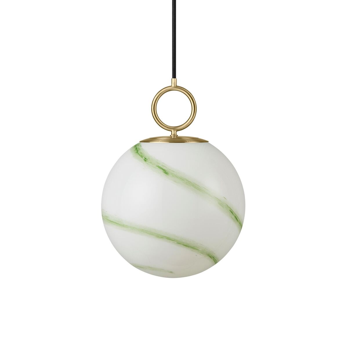 Lampa Wisząca Stockholm Ø25 Marmurowo-zielony