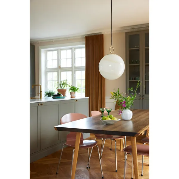Stockholm Pendel Ø30 Marble Grey