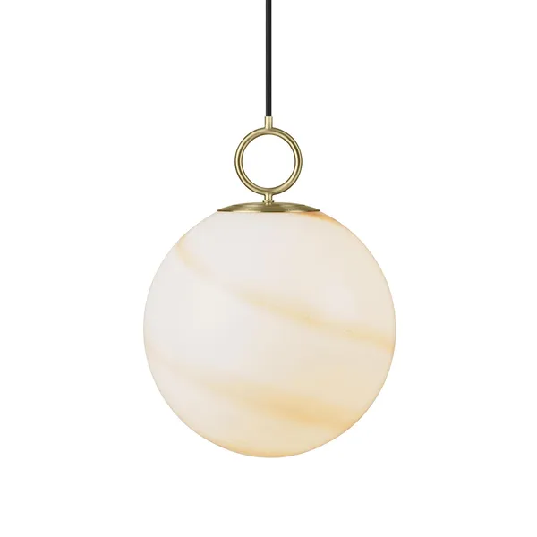 Stockholm Pendant Ø30 Marble Brown