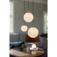 Lampa Wisząca Stockholm Ø30 Marmurowy Brąz