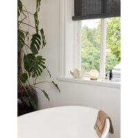 Stockholm Bærbar Lampe Marmor Grå/Antikk