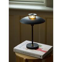 Stepp 1-2-3 Portable Lamp Black