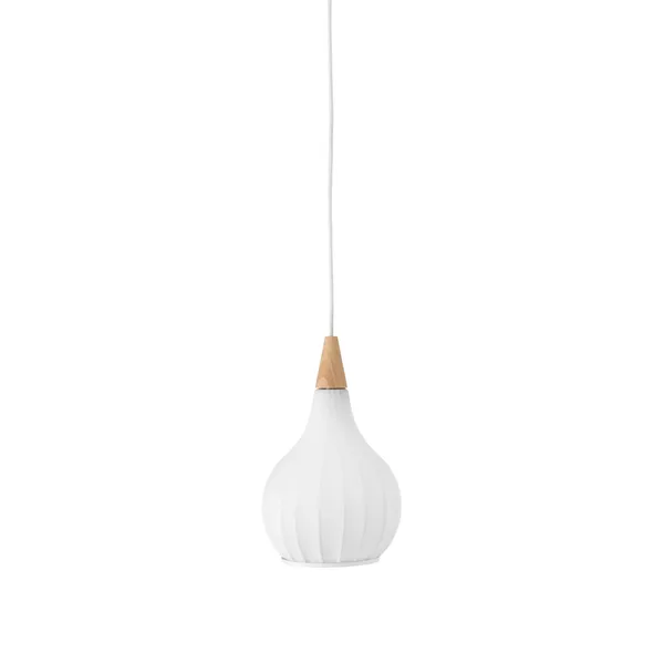 Drops Textile Pendant Ø17 White